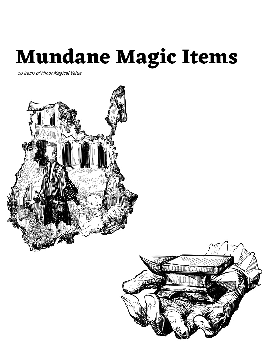 Mundane Magic Items - Main Image