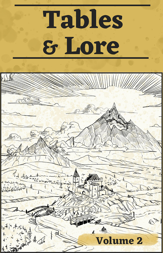 Tables & Lore: Volume 2 - Main Image
