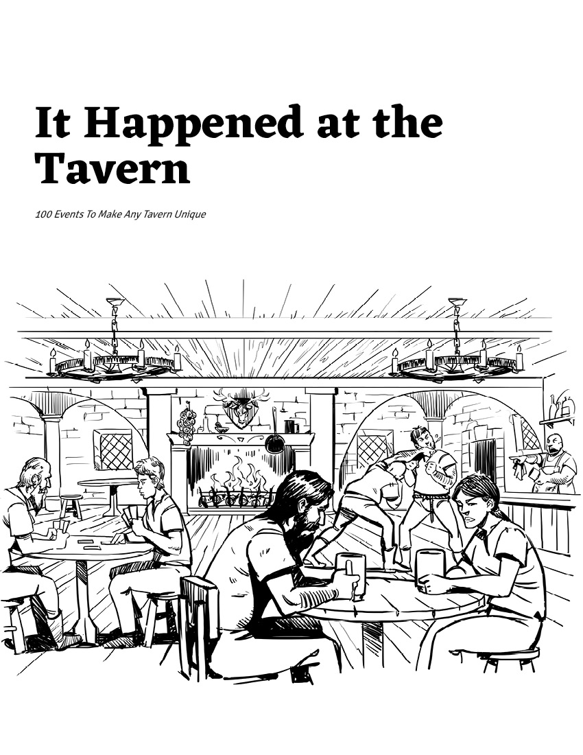 It Happened at the Tavern - Main Image