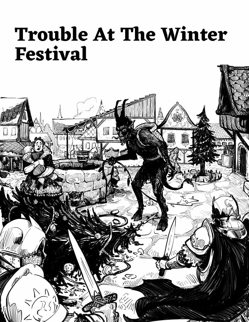 Trouble at the Winter Festival - Main Image